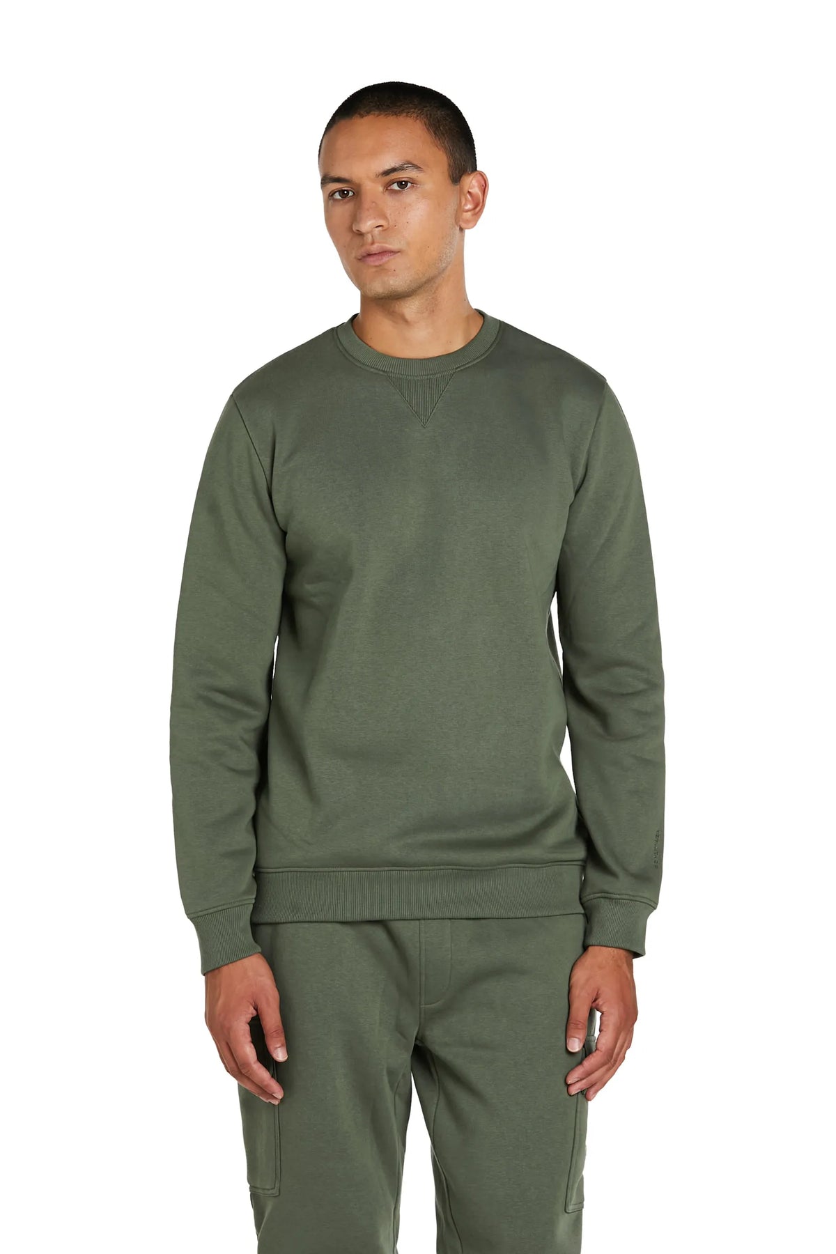 Felpa Girocollo #colore_verde
