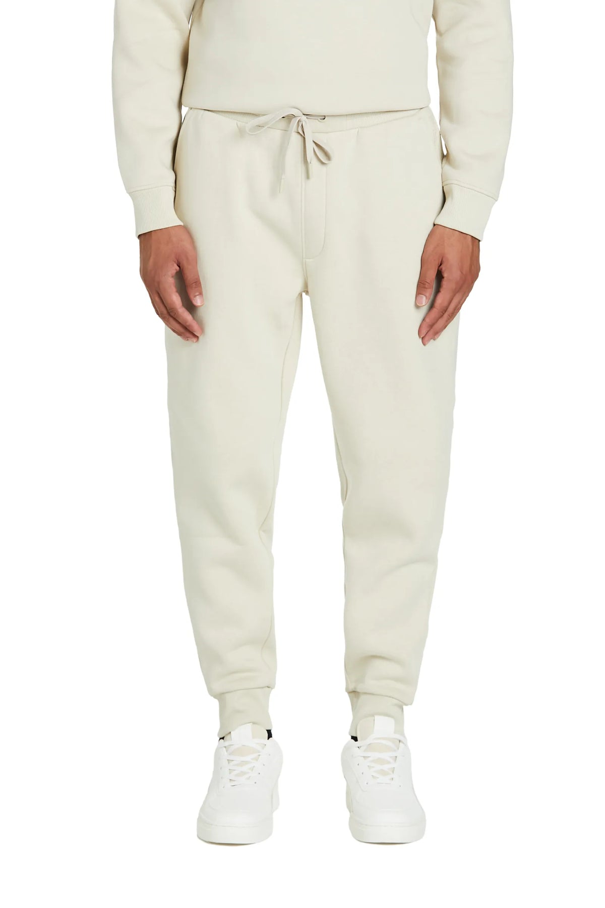 Pantaloni in Felpa #colore_crema