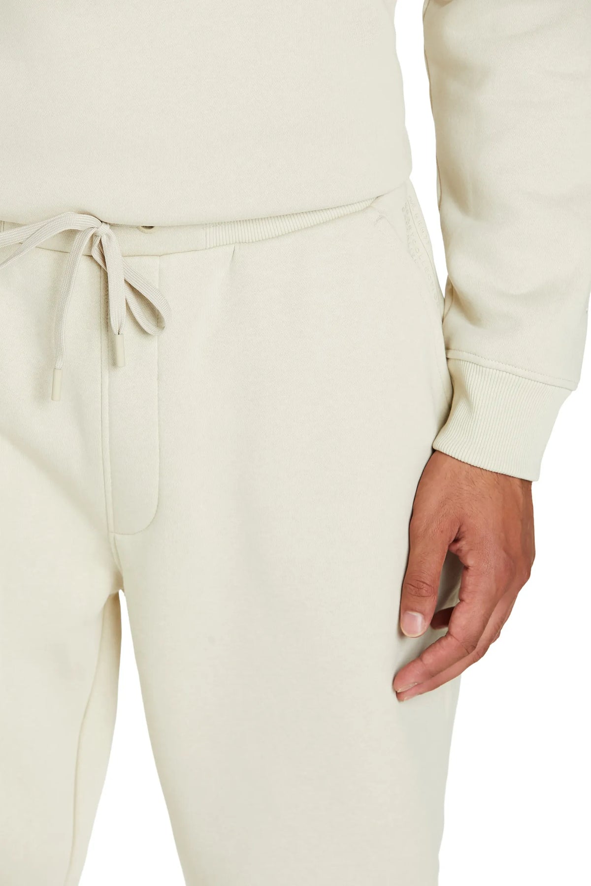 Pantaloni in Felpa #colore_crema