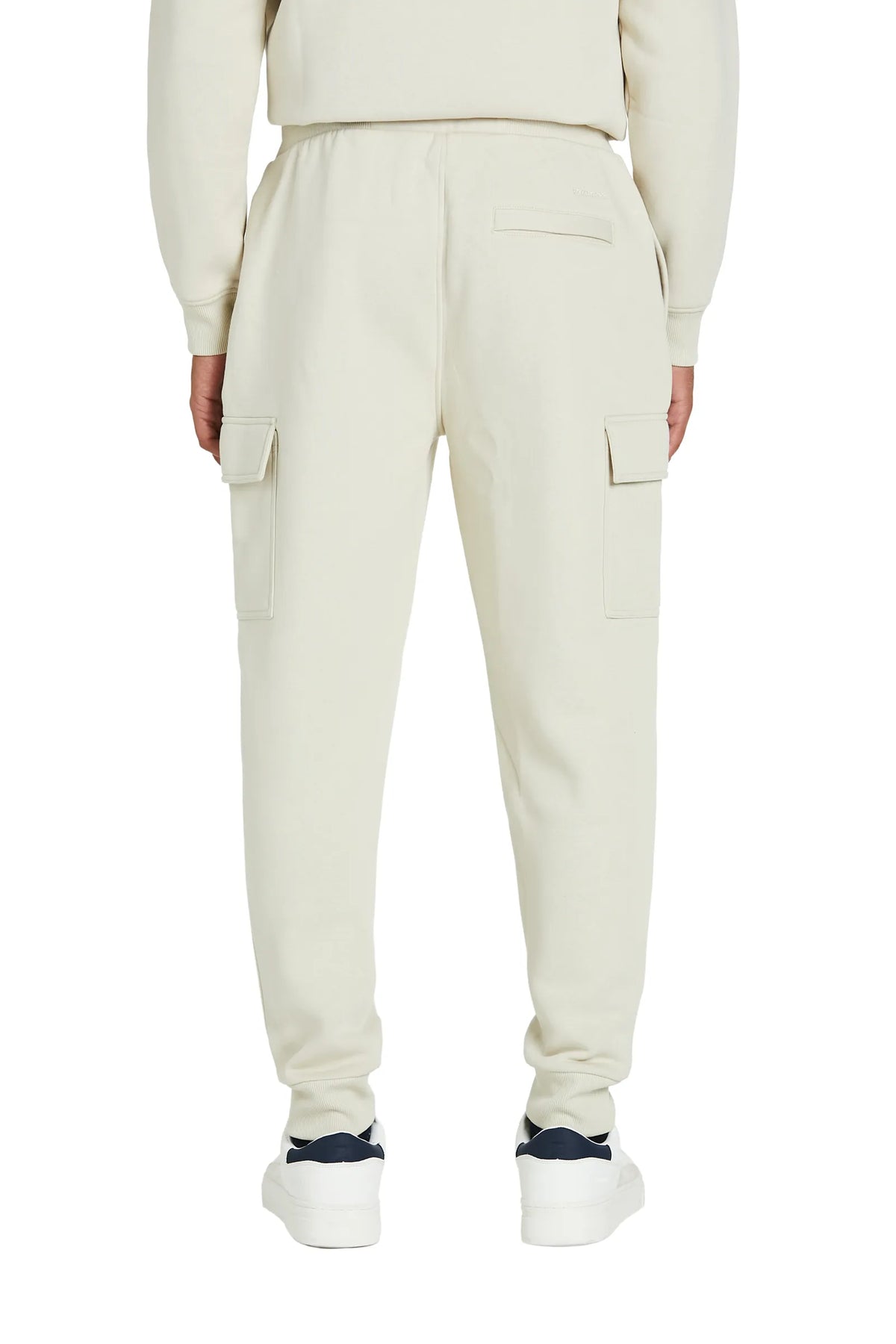 Pantaloni Cargo Felpa #colore_crema