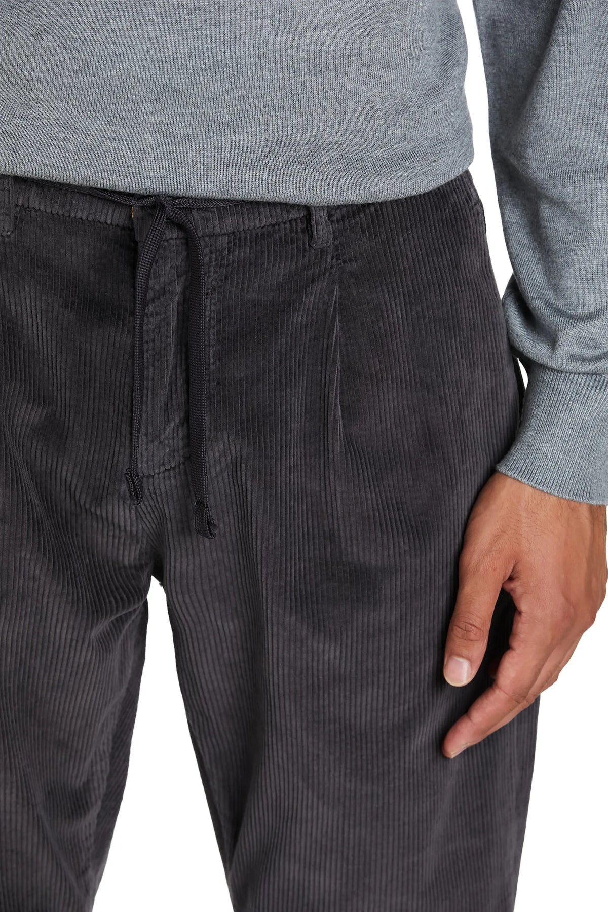 Pantaloni Velluto #colore_antracite