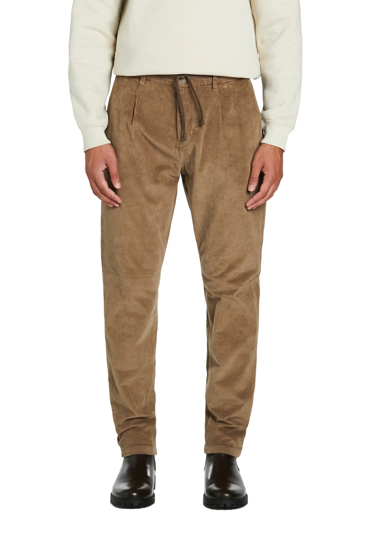 Pantaloni Velluto #colore_fango