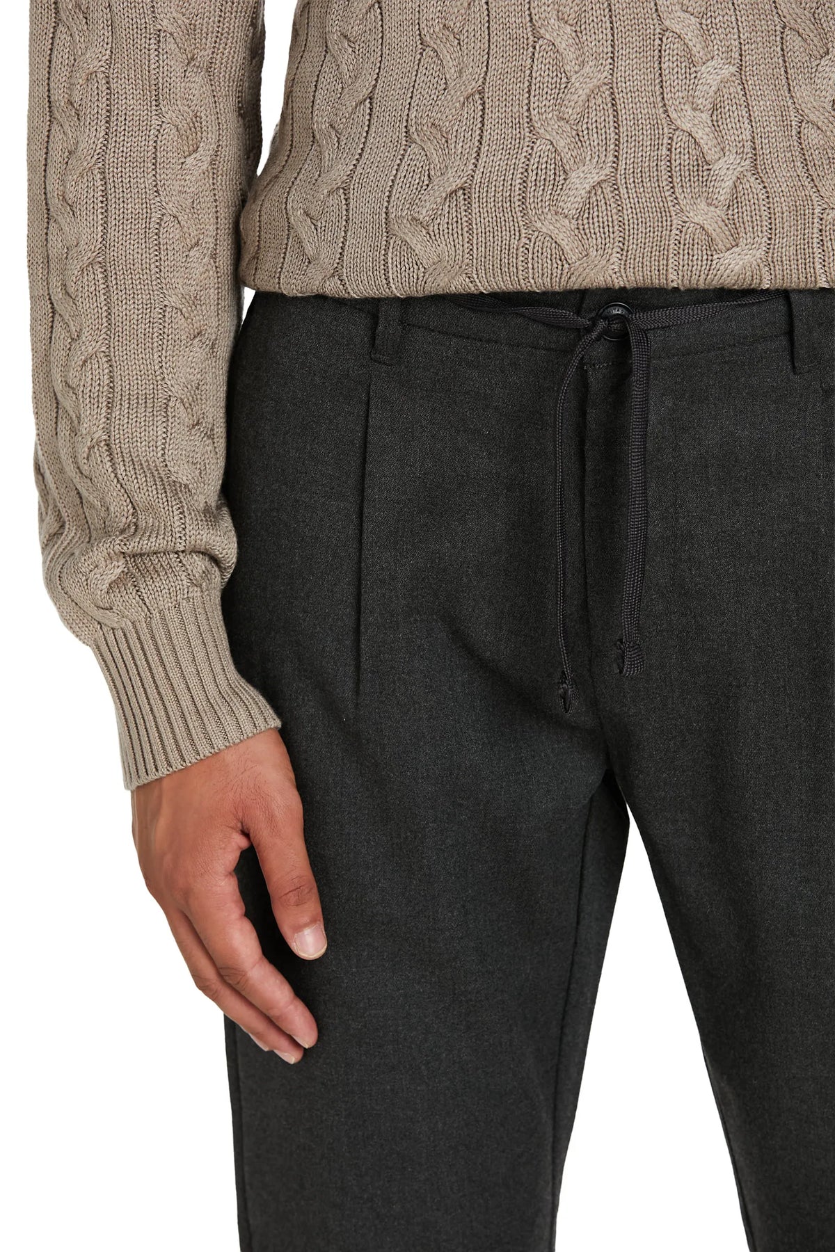 Pantaloni con Pences #colore_grigio