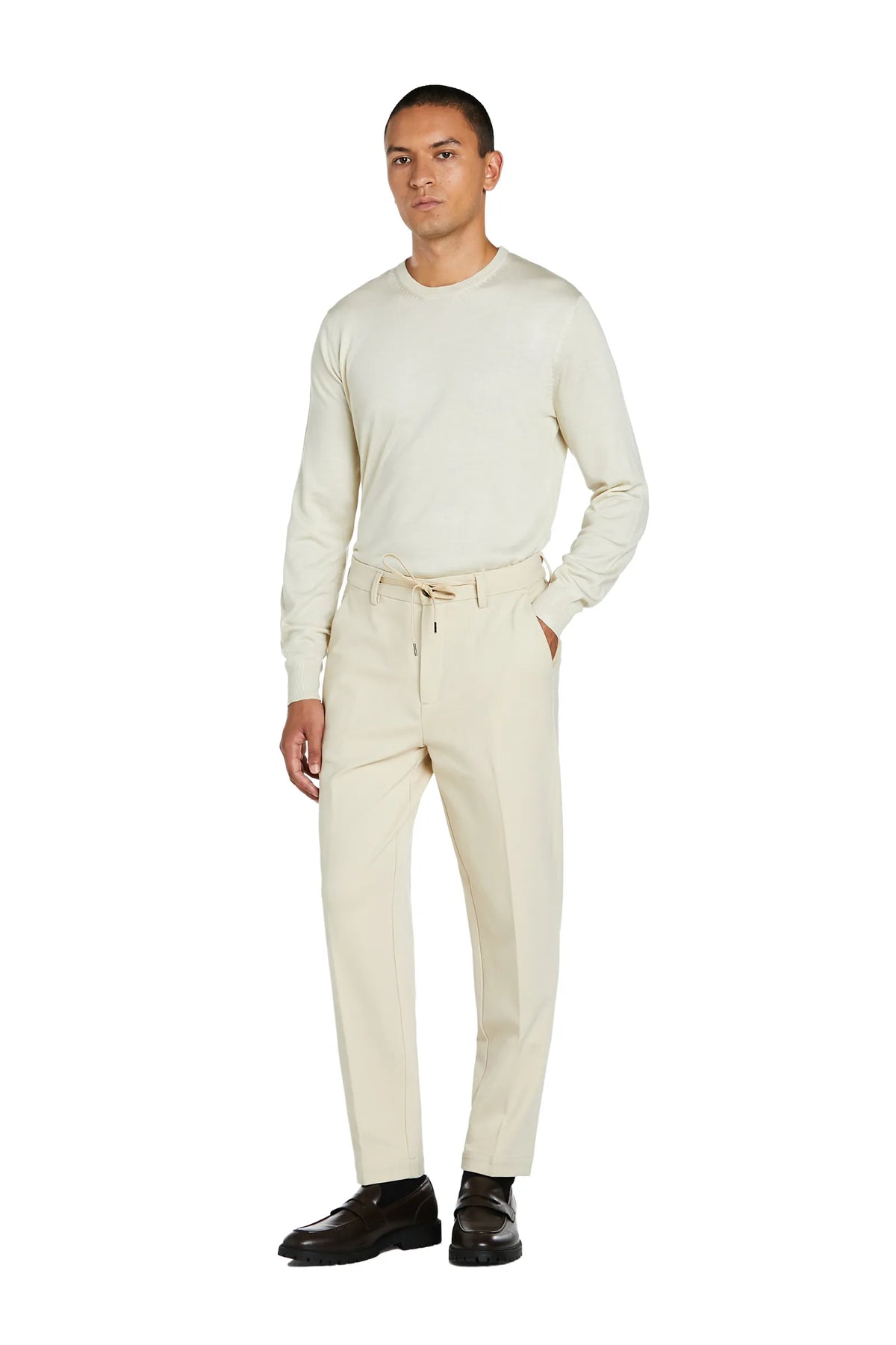 Pantaloni Uomo #colore_crema