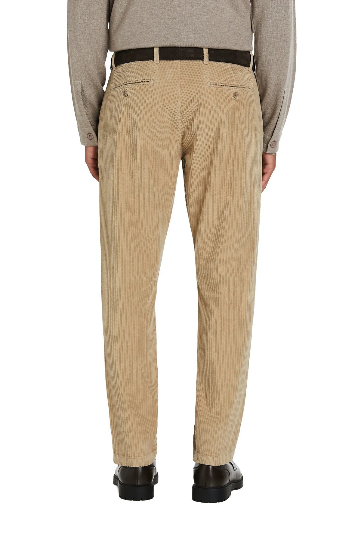 Pantaloni in Velluto #colore_beige