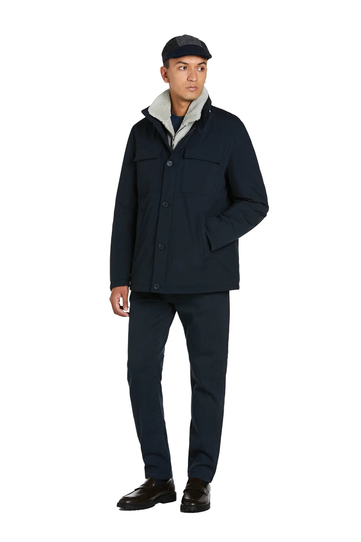 Giubbino Tecnico Uomo #colore_blu navy