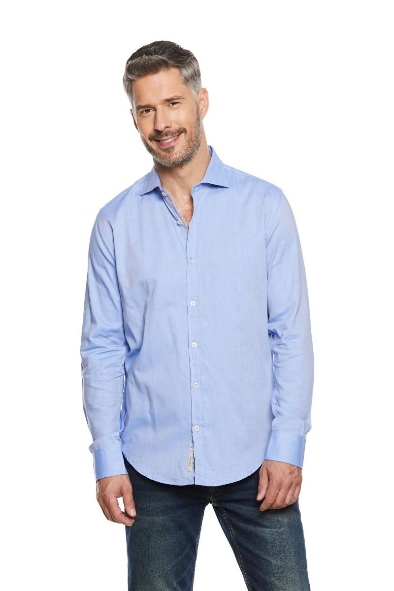 Camicia uomo tramata