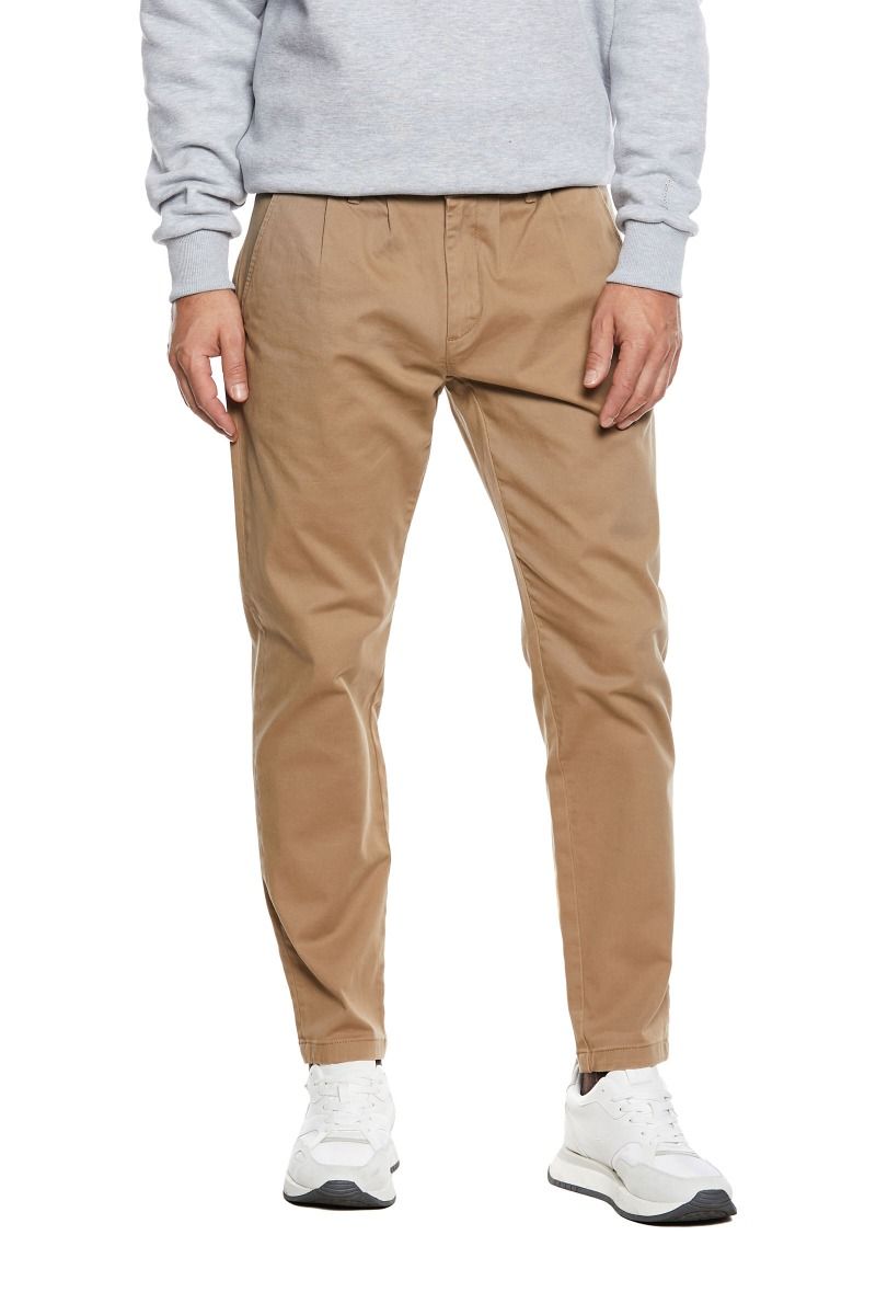 Pantalone Uomo Chino con Doppia Pinces