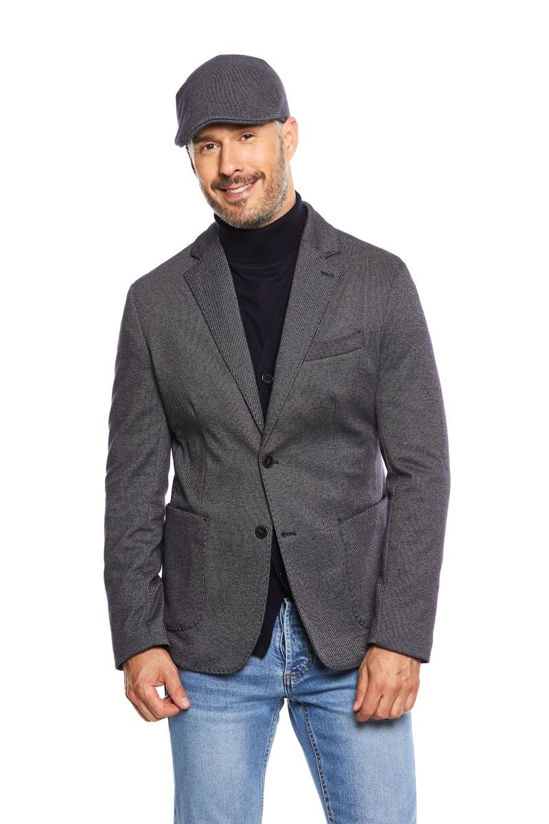 Giacca Uomo Slim Fit Occhio di Pernice