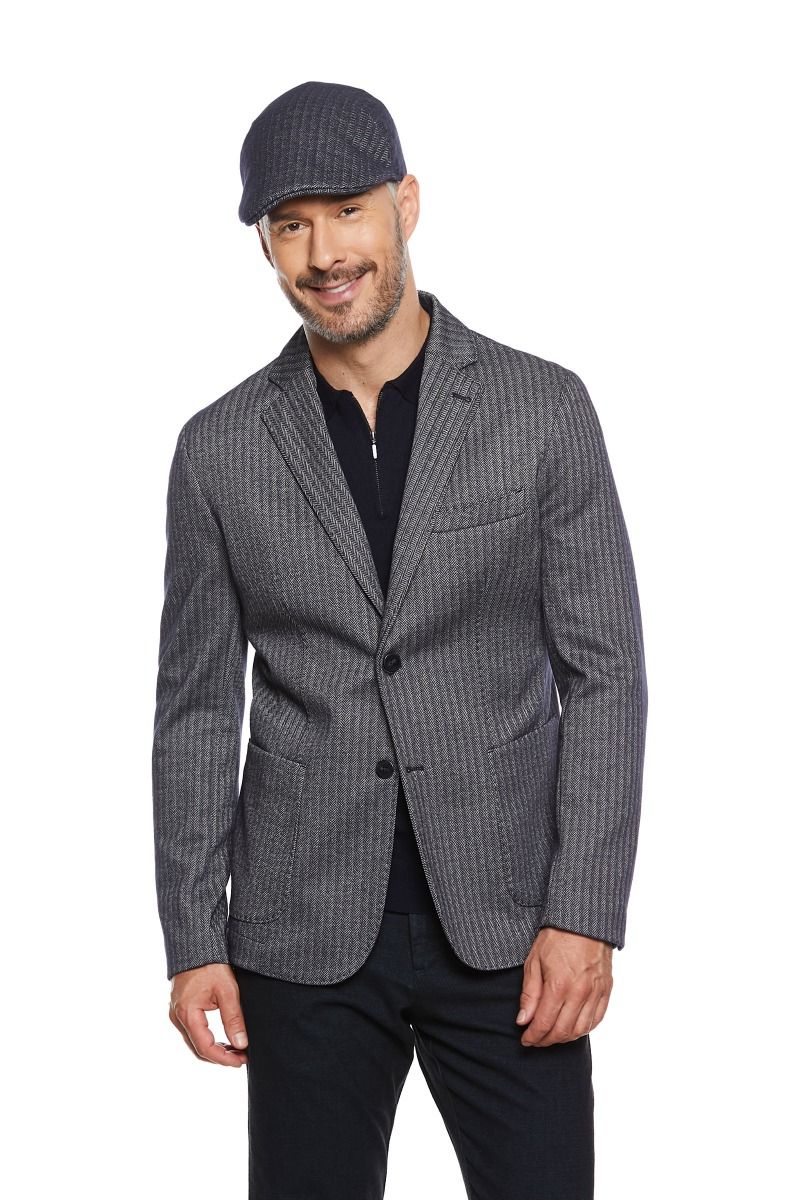 Giacca Uomo Slim Fit Spigata